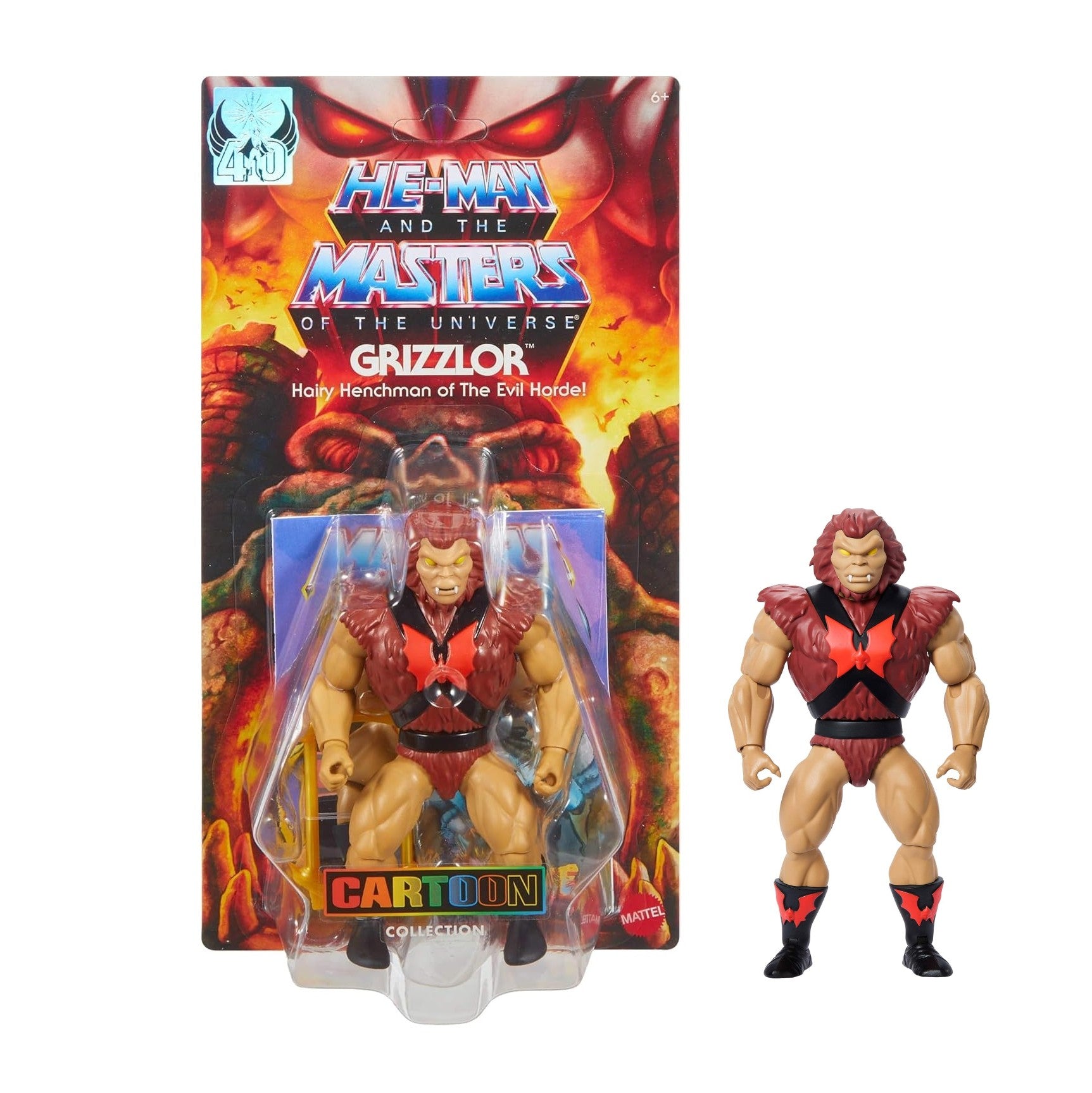He-Man and the Masters of the Universe- Grizzlor- Cartoon Collection Action Figure