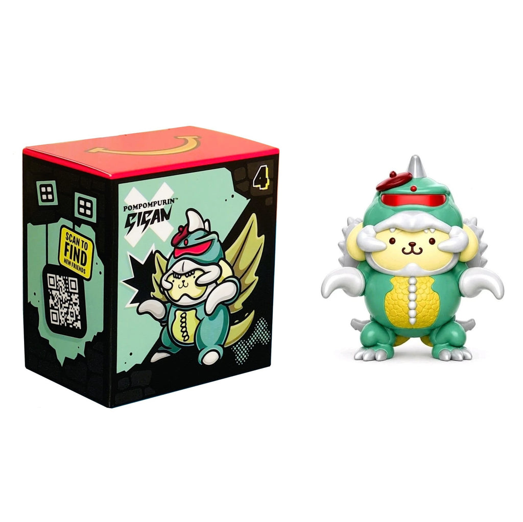 Hello Kitty & Friends x Godzilla- Pompompurin/Gigan- McDonald's Toy No. 4