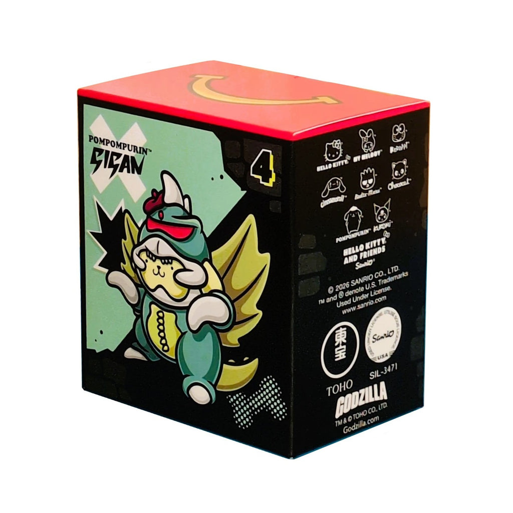 Hello Kitty & Friends x Godzilla- Pompompurin/Gigan- McDonald's Toy No. 4