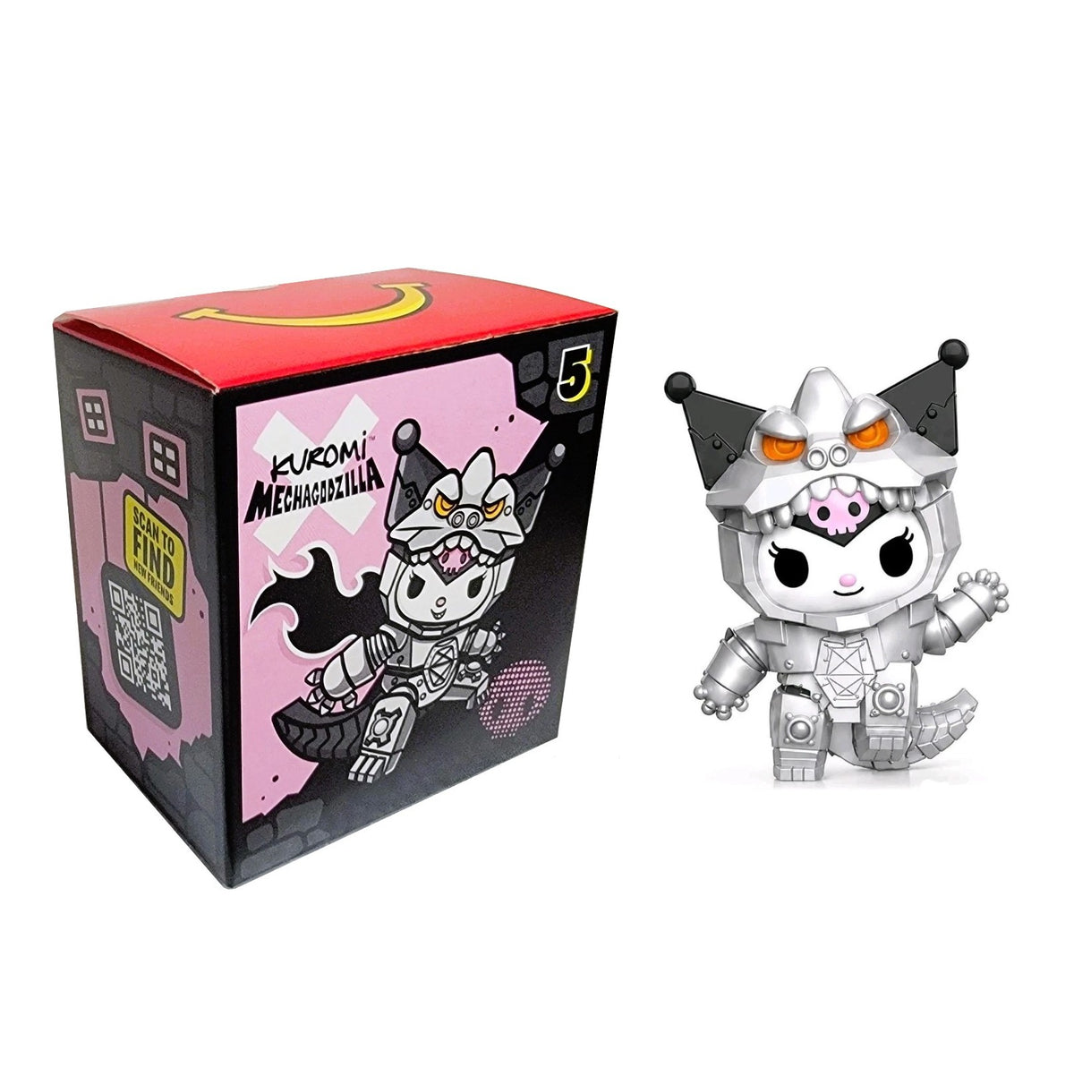 Hello Kitty & Friends x Godzilla- Kuromi/MechaGodzilla- McDonald's Toy No. 5