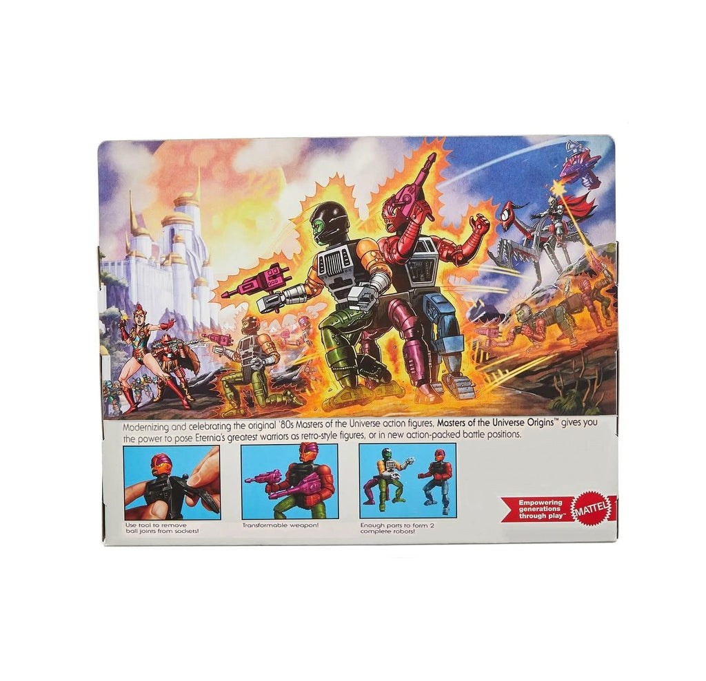 He-Man and the Masters of the Universe Origins- Multi-Bot- Deluxe Action Figure