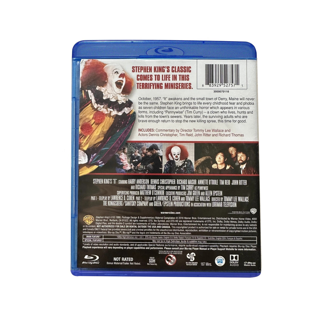 IT (1990) Blu-ray (2016, Warner Bros)
