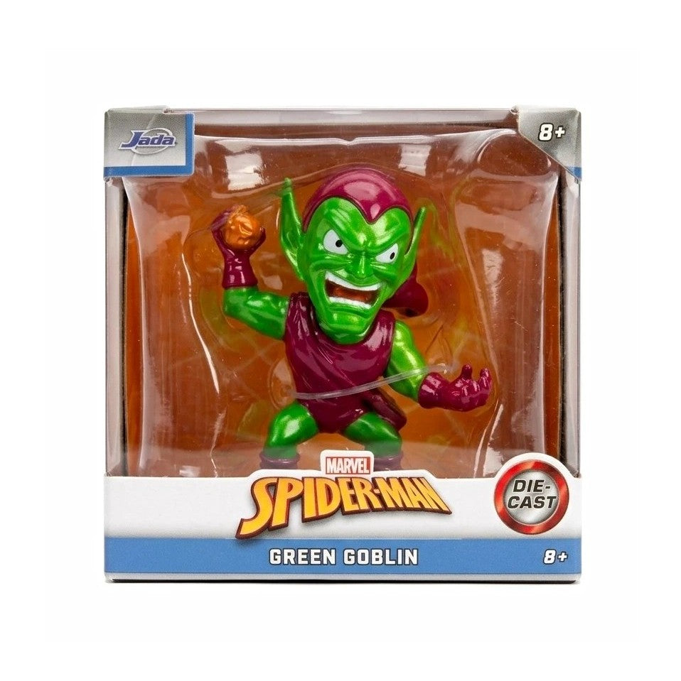 Jada Toys Marvel Spider-Man MetalFigs- Green Goblin- Collectible Die-Cast 2.5" Metal Figure