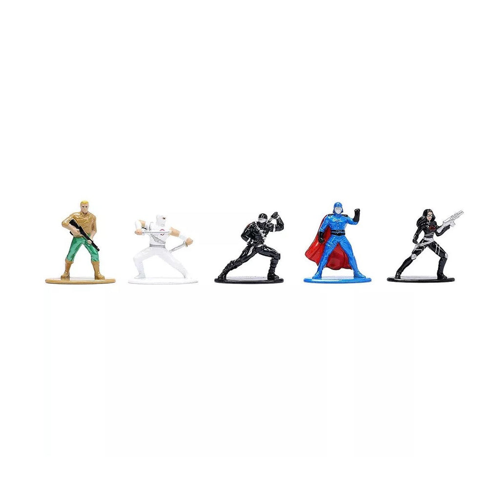 Jada Toys Nano Metalfigs- G.I. Joe- 18 piece 1.65-inch Diecast Metal Figures Pack
