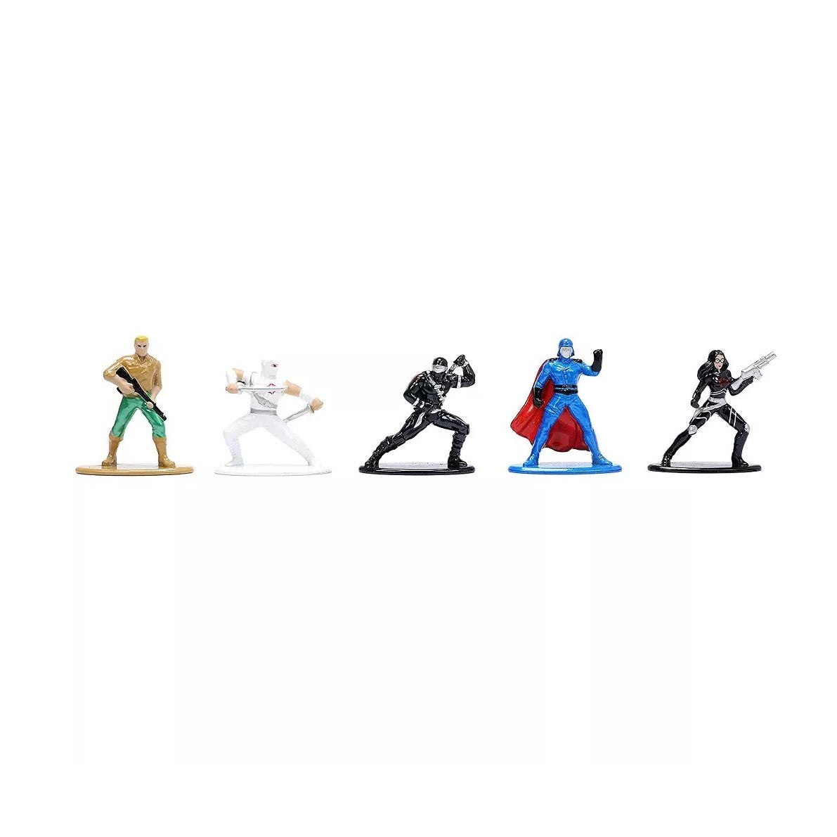 Jada Toys Nano Metalfigs- G.I. Joe- 18 piece 1.65-inch Diecast Metal Figures Pack
