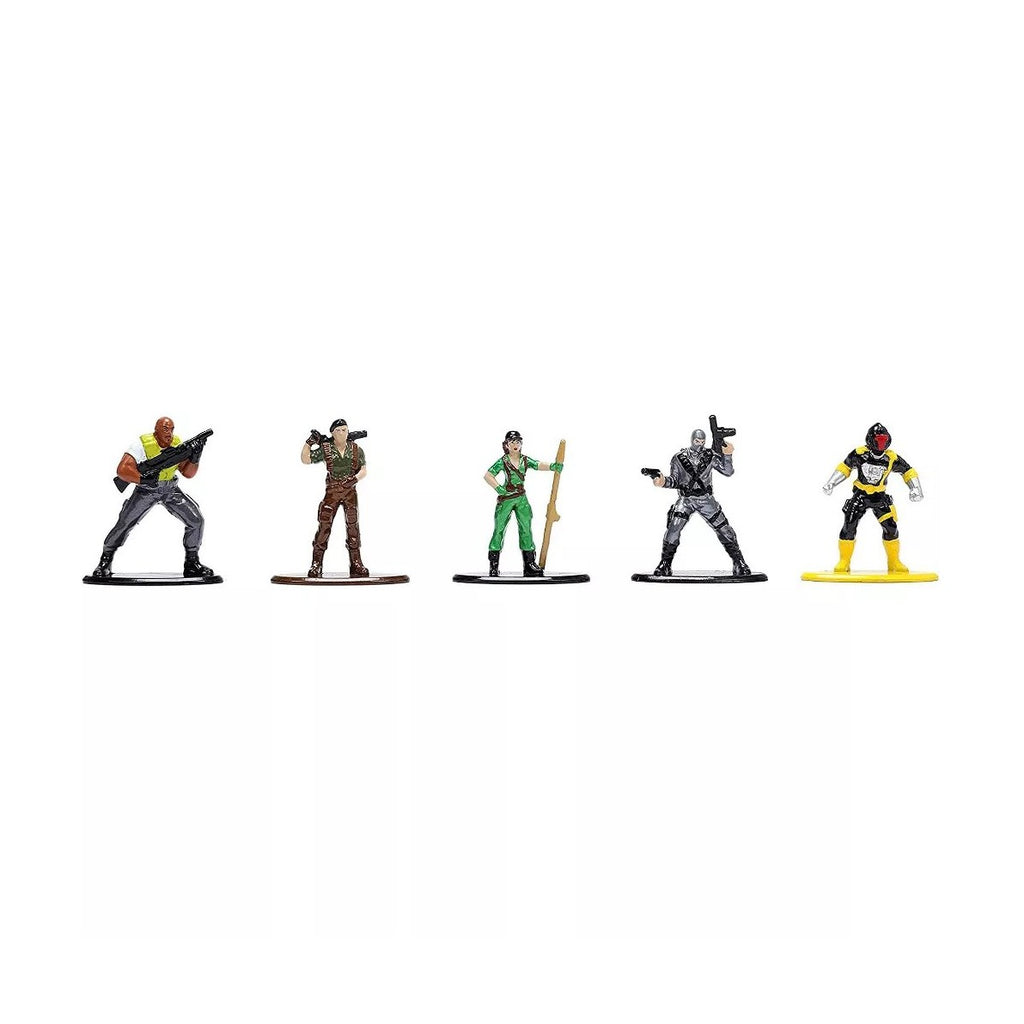 Jada Toys Nano Metalfigs- G.I. Joe- 18 piece 1.65-inch Diecast Metal Figures Pack