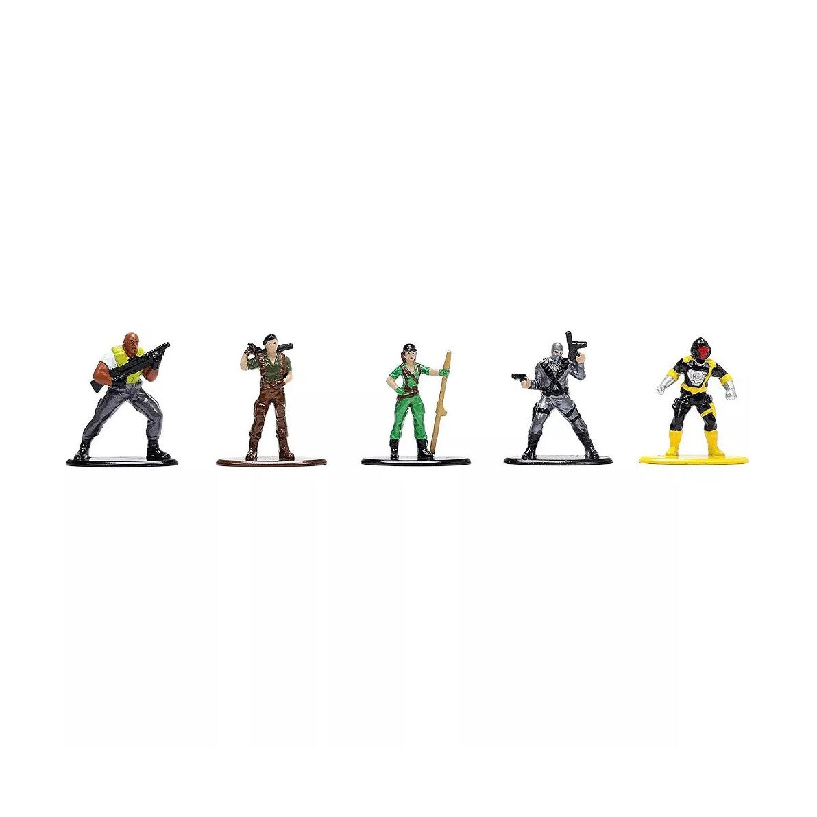 Jada Toys Nano Metalfigs- G.I. Joe- 18 piece 1.65-inch Diecast Metal Figures Pack