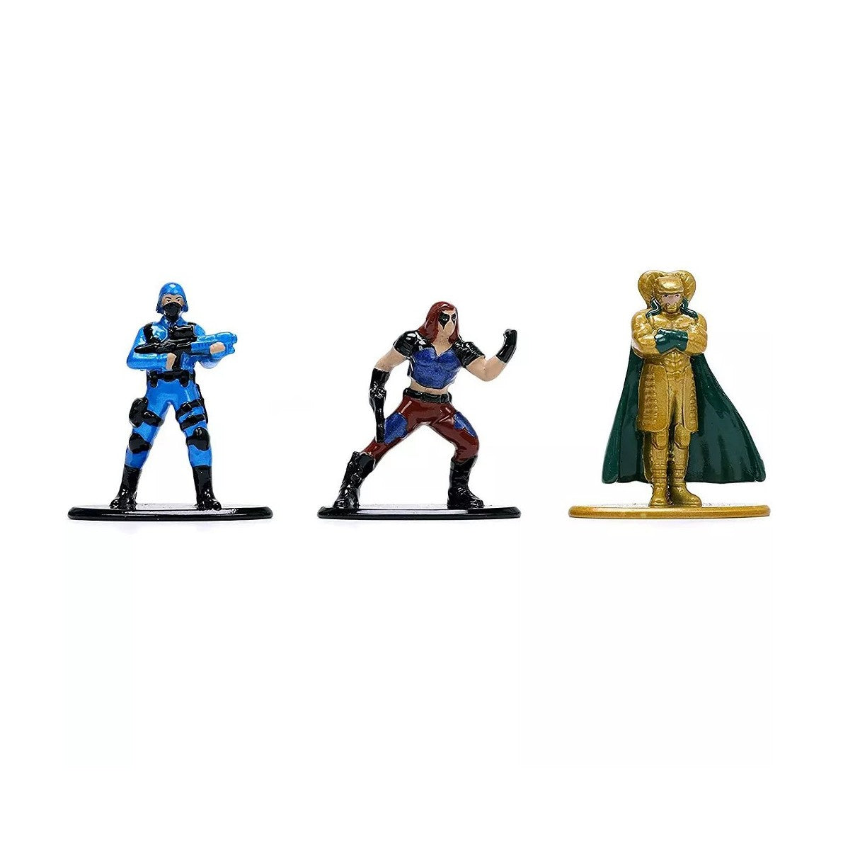 Jada Toys Nano Metalfigs- G.I. Joe- 18 piece 1.65-inch Diecast Metal Figures Pack