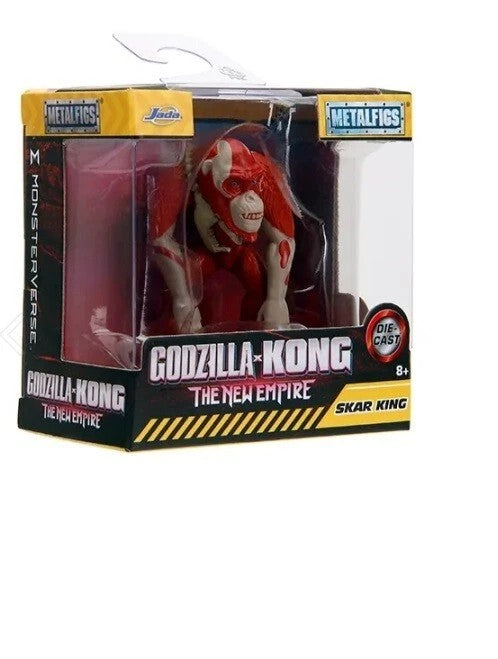 Jada Toys Godzilla x Kong: The New Empire MetalFigs- Skar King- Collectible Die-Cast Metal Figure Keychain