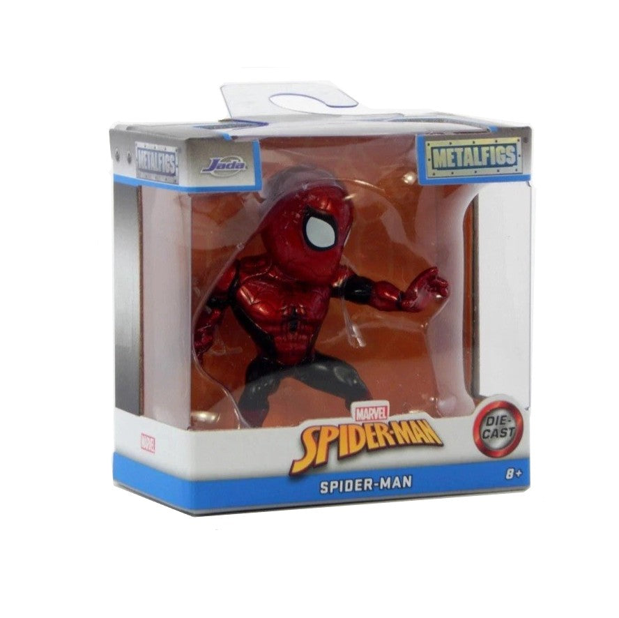 Jada Toys Marvel Spider-Man MetalFigs- Spider-Man- Collectible Die-Cast 2.5" Metal Figure