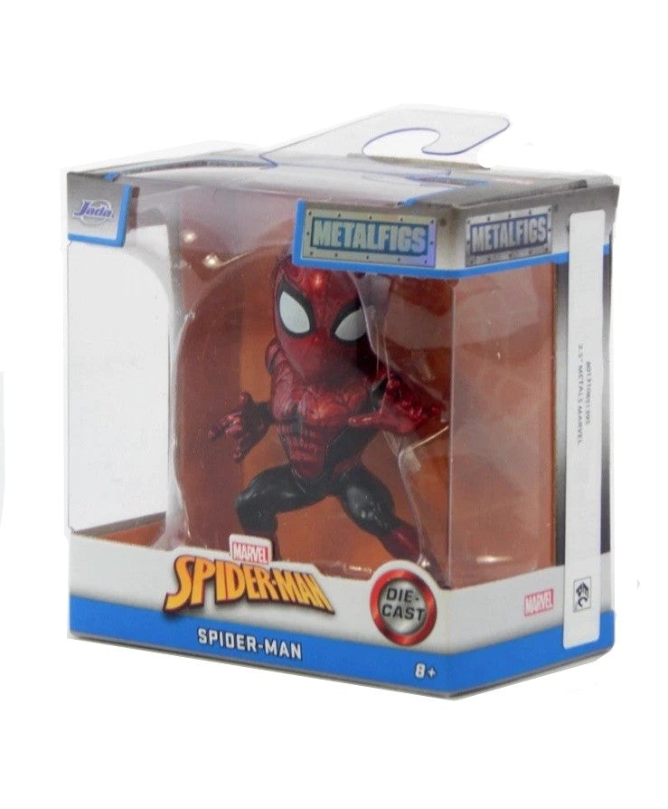 Jada Toys Marvel Spider-Man MetalFigs- Spider-Man- Collectible Die-Cast 2.5" Metal Figure