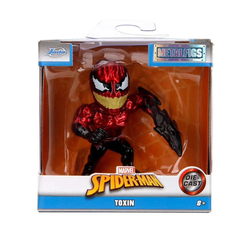 Jada Toys Marvel Spider-Man MetalFigs- Toxin- Collectible Die-Cast 2.5" Metal Figure