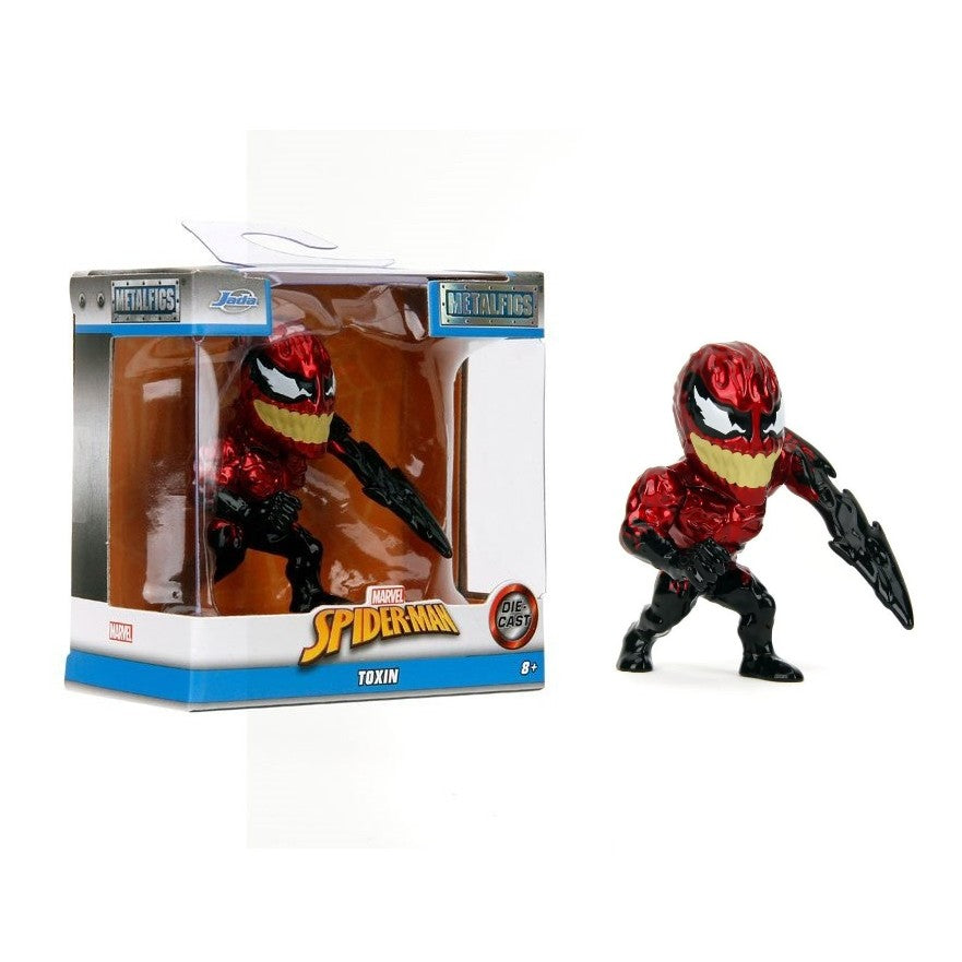 Jada Toys Marvel Spider-Man MetalFigs- Toxin- Collectible Die-Cast 2.5" Metal Figure