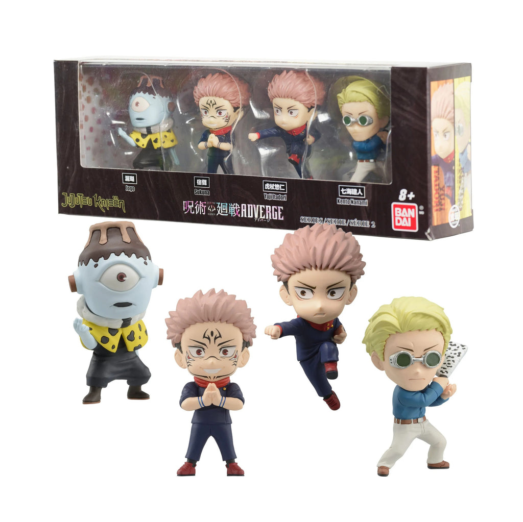 Bandai Namco Jujutsu Kaisen Adverge 4-figure Box Set # 3 (Series 2)