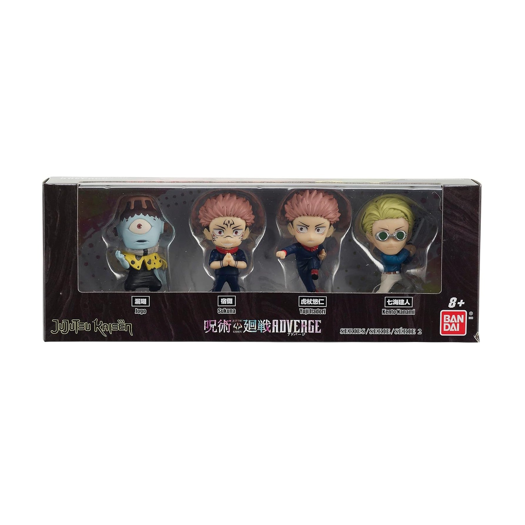 Bandai Namco Jujutsu Kaisen Adverge 4-figure Box Set # 3 (Series 2)