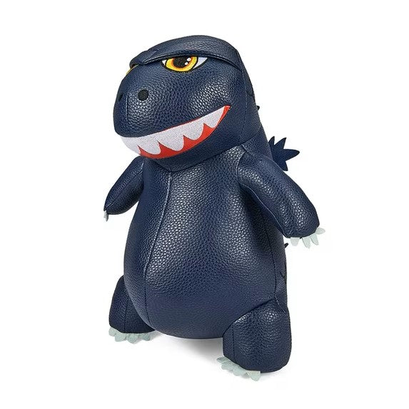 Kidrobot Premium Vegan Leather Plush- Godzilla- 13" Blue Metallic Edition Collectible