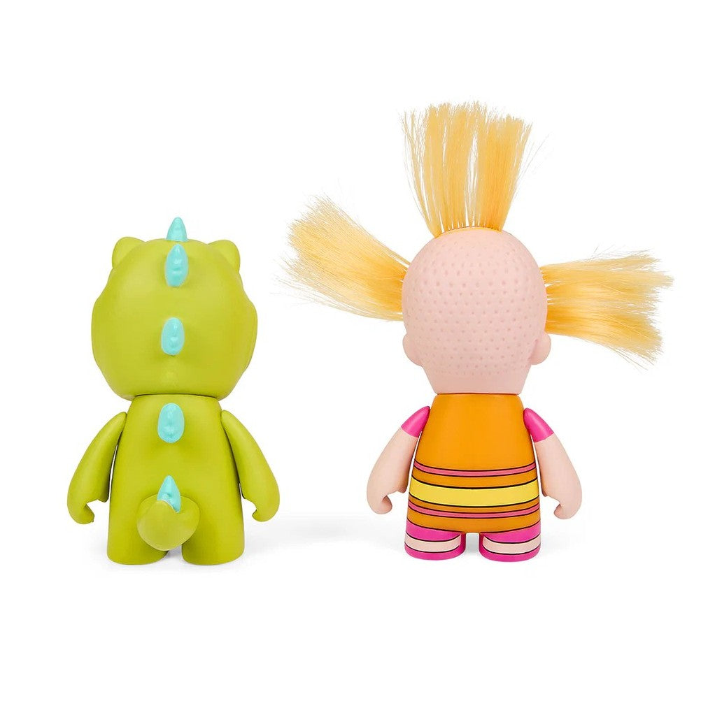 Kidrobot Rugrats- Cynthia and Reptar- 3-inch Vinyl 2-pack