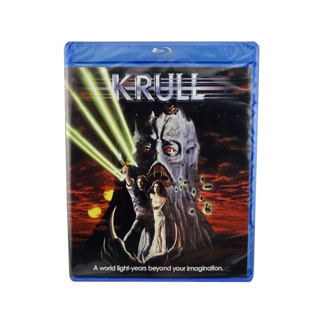 KRULL (1983) Blu-ray (2018, Mill Creek) with Collectible Retro VHS Themed Slipcover