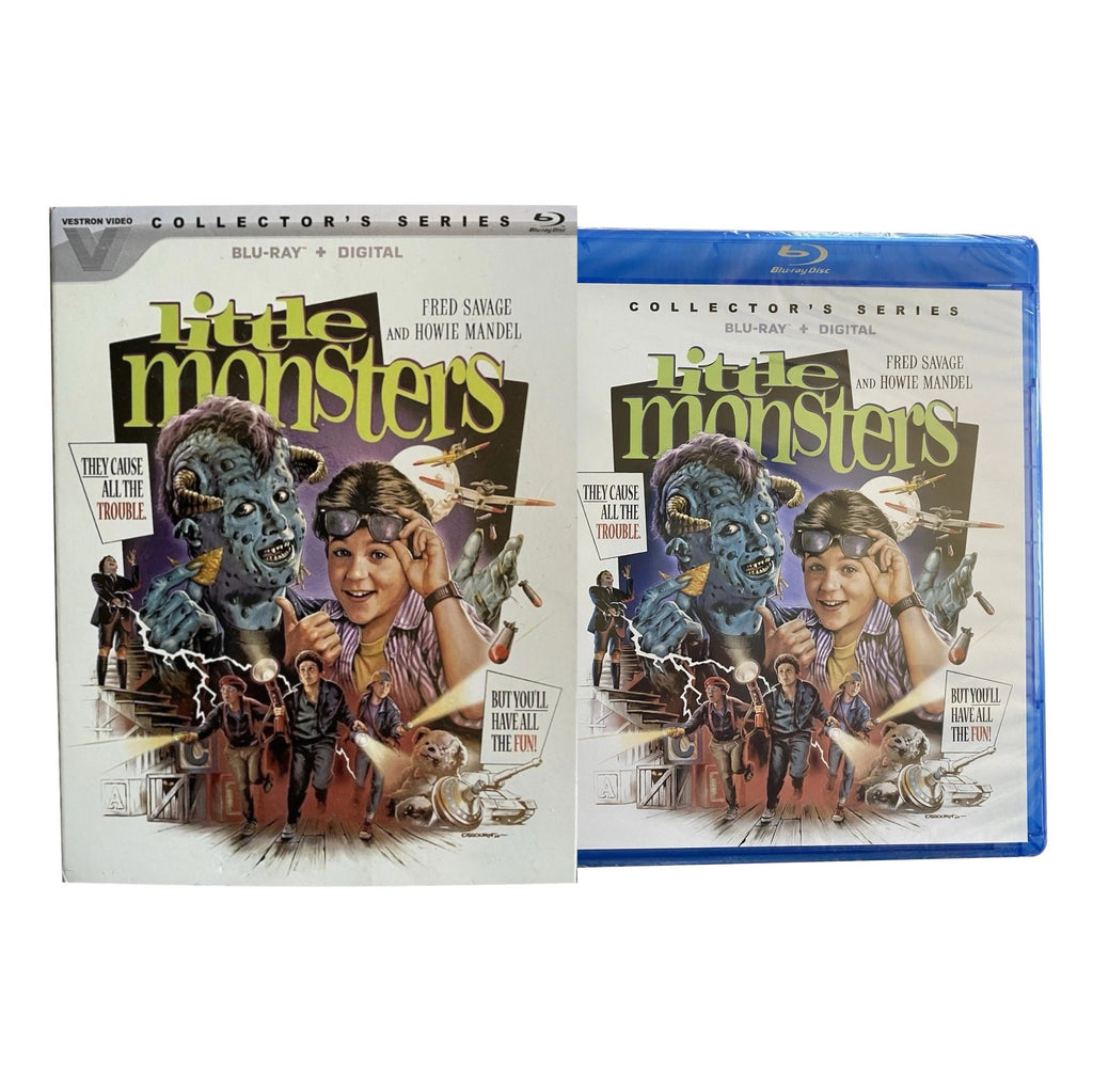 LITTLE MONSTERS (1989) Collector's Series Blu-ray (2020, Vestron Video)