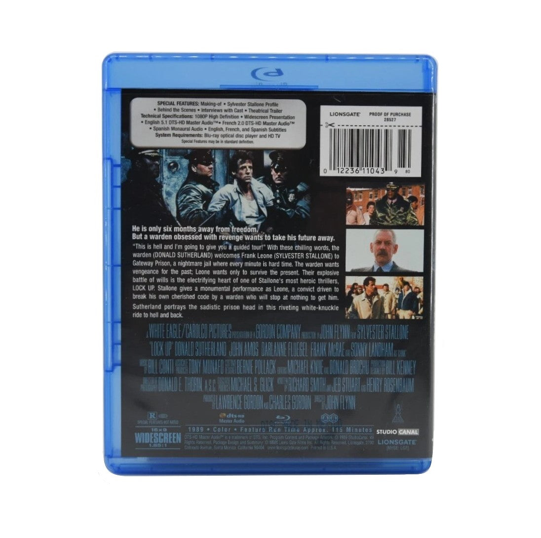 LOCK UP (1989) Blu-ray (2010, Lionsgate)