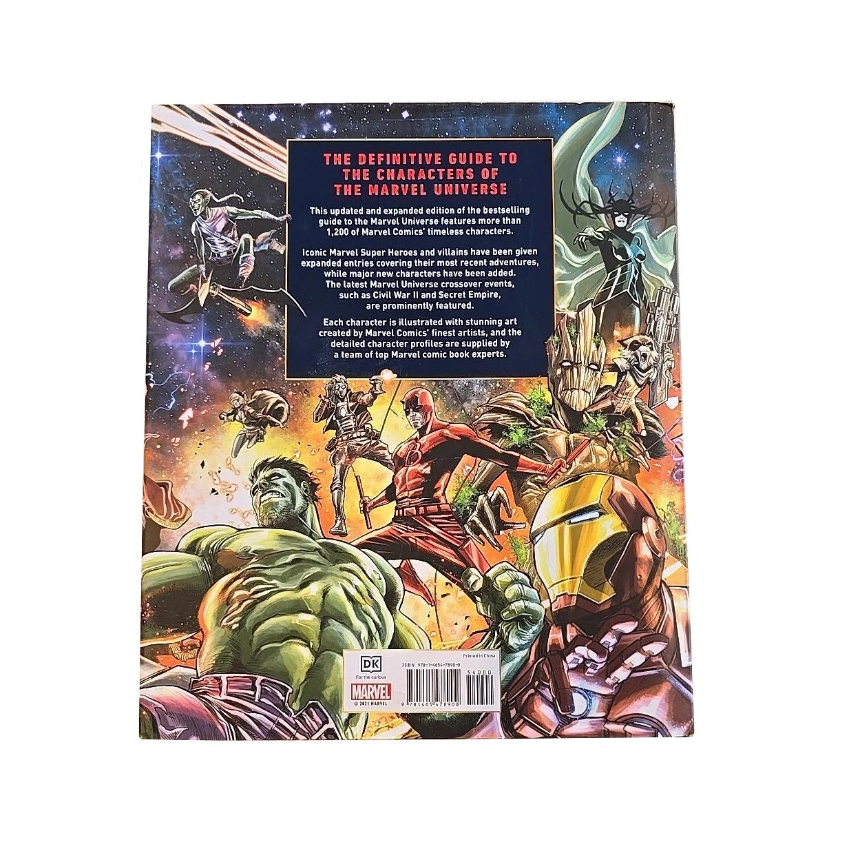 Marvel Encyclopedia: New Edition with an Introduction by Stan Lee (2022, Marvel Comics, DK/Penguin Random House)