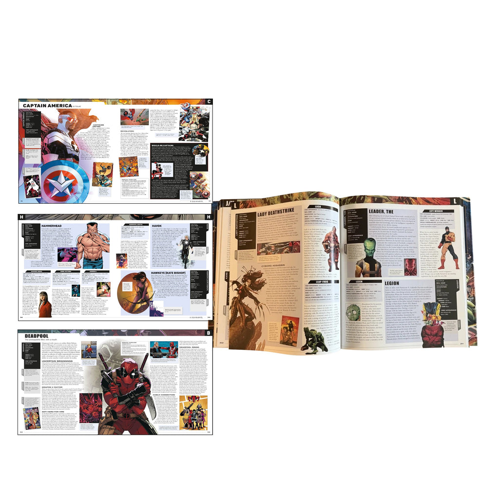Marvel Encyclopedia: New Edition with an Introduction by Stan Lee (2022, Marvel Comics, DK/Penguin Random House)