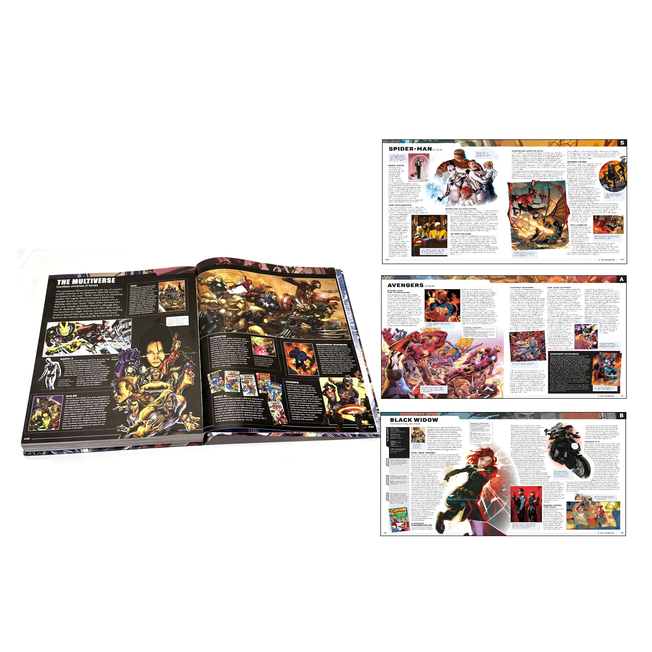 Marvel Encyclopedia: New Edition with an Introduction by Stan Lee (2022, Marvel Comics, DK/Penguin Random House)