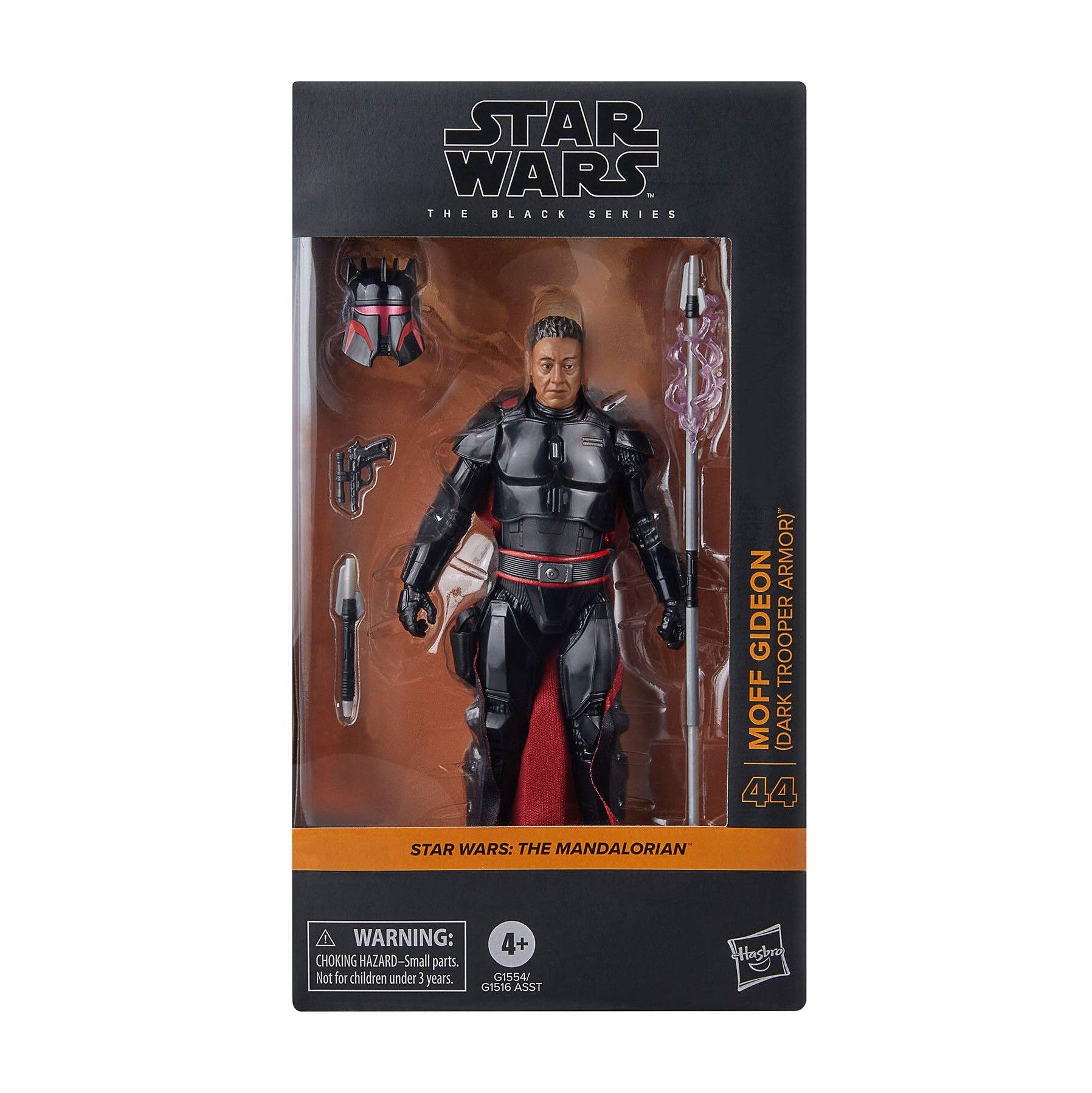 Star Wars: The Black Series- Moff Gideon (Dark Trooper Armor)- Collectible Action Figure