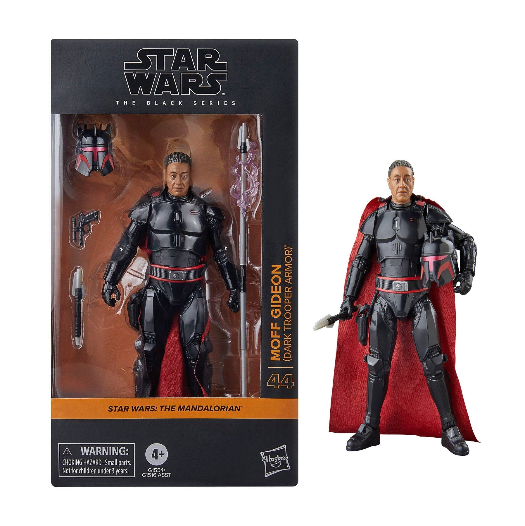 Star Wars: The Black Series- Moff Gideon (Dark Trooper Armor)- Collectible Action Figure