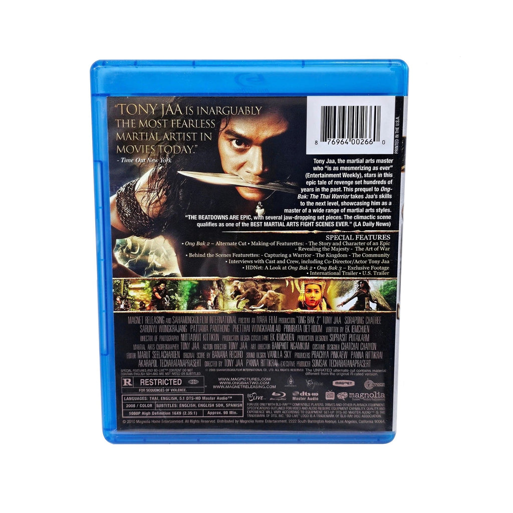 ONG BAK 2: THE BEGINNING (2008) Collector's Edition Blu-ray (2010, Magnet)