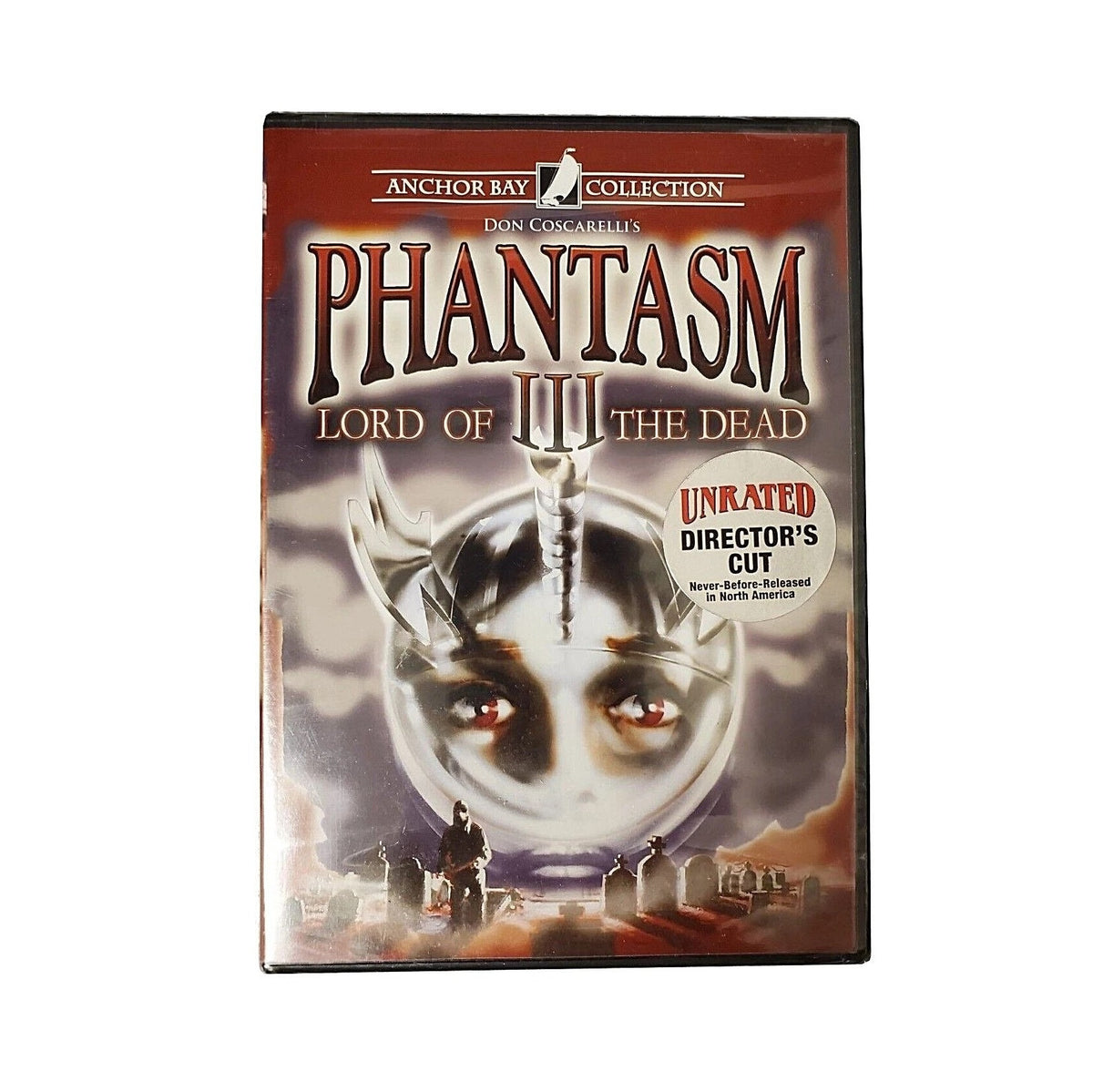 PHANTASM III: LORD OF THE DEAD (1994) Unrated Director's Cut DVD (2007, Starz, Anchor Bay)