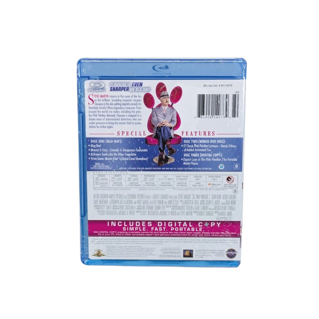 THE PINK PANTHER 2 (2009) Blu-ray + DVD (2009, 20th Century Fox)