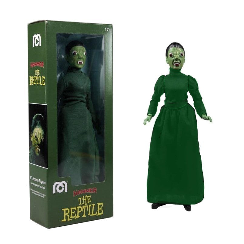 MEGO Monsters Hammer Films- The Reptile- 8-inch Horror Action Figure (Boxed Edition)