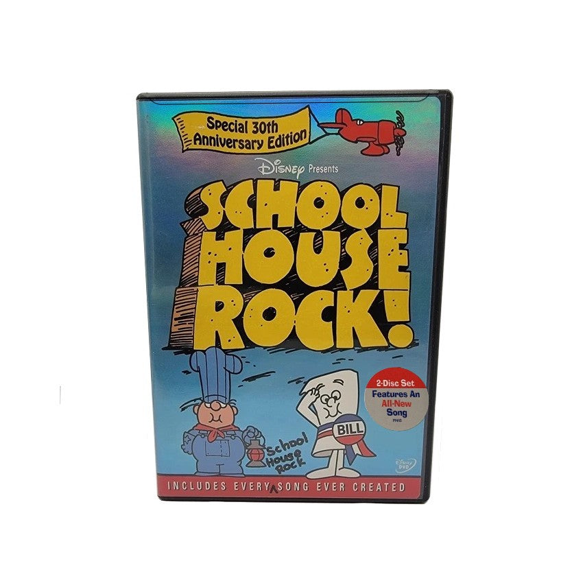 SCHOOL HOUSE ROCK! Special 30th Anniversary Edition 2-Disc DVD (2002, Disney)