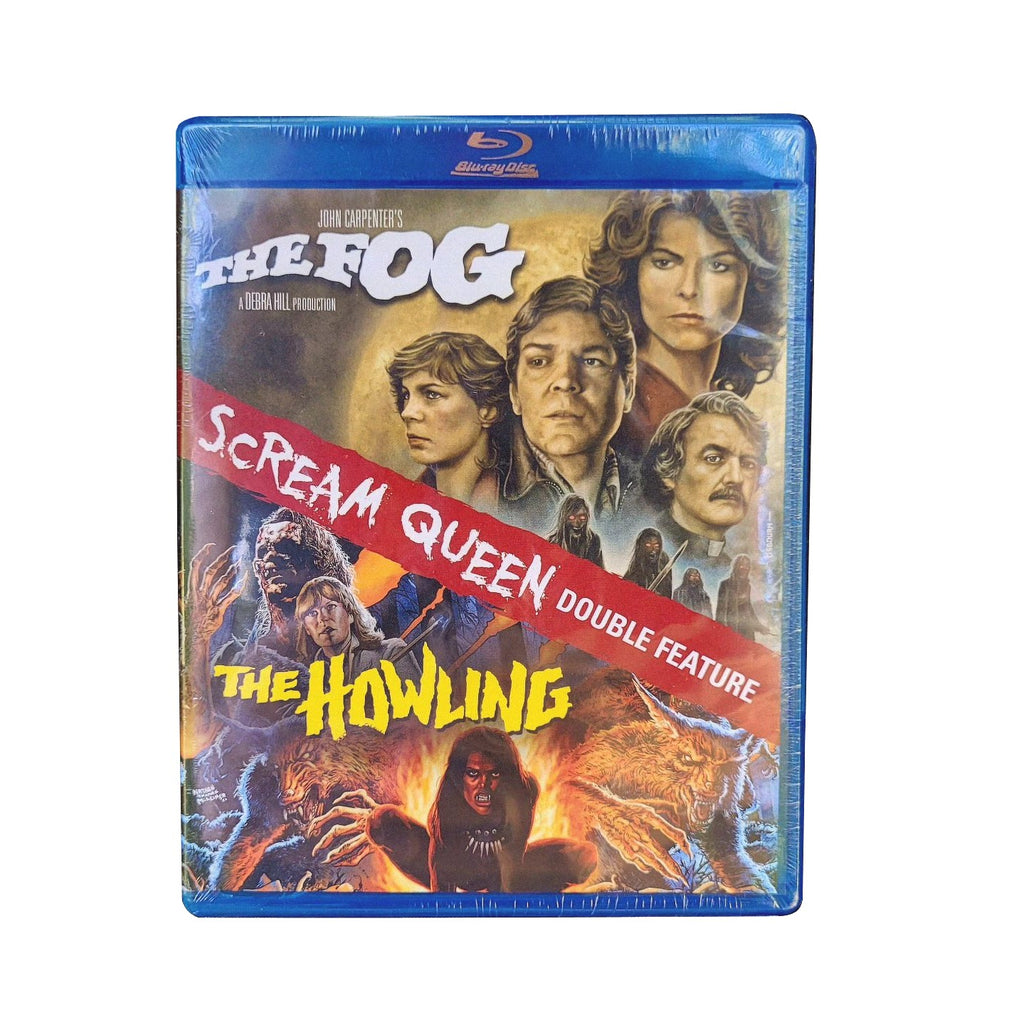 THE FOG / THE HOWLING (Scream Queen Double Feature) Blu-ray (2018, Scream Factory)