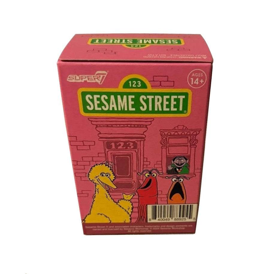 Super7 Sesame Street Wave 02 Blind Box ReAction Figure- Big Bird - 3.75" with Accessory