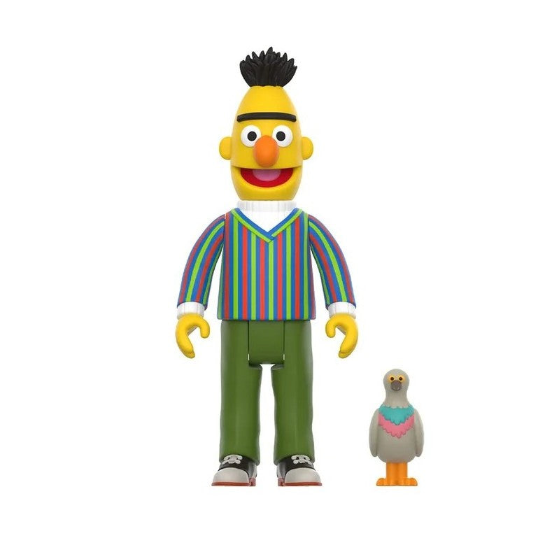 Super7 Sesame Street Wave 03 Blind Box ReAction Figure-Bert - 3.75" with Accessory