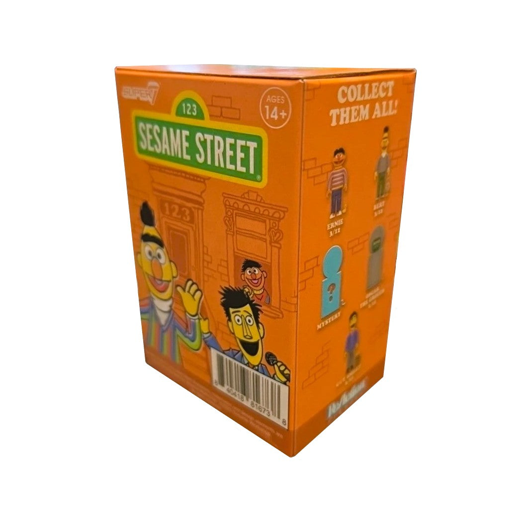 Super7 Sesame Street Wave 03 Blind Box ReAction Figure- Ernie - 3.75" with Accessory