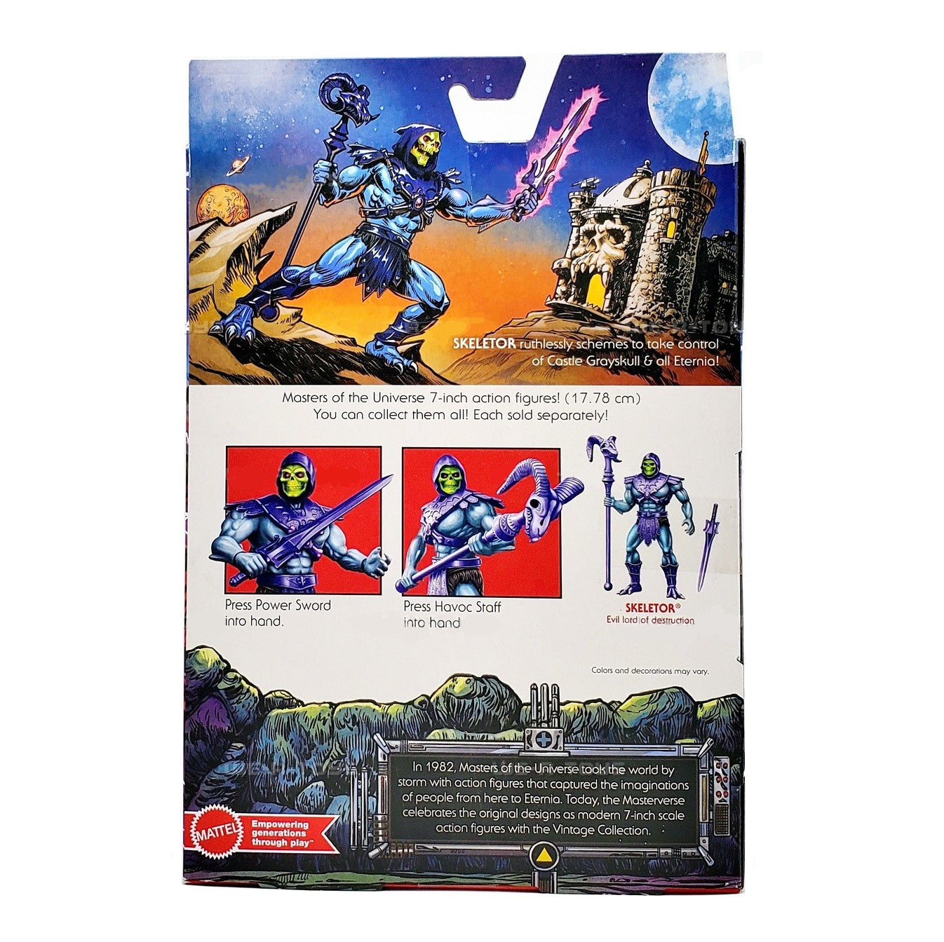 He-Man and the Masters of the Universe- Skeletor- Masterverse Vintage Collection Action Figure