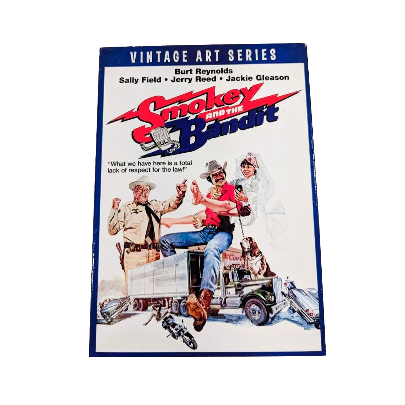 SMOKEY AND THE BANDIT (1977) DVD (2018, Universal) with Collectible Vintage Art Series Slipcover