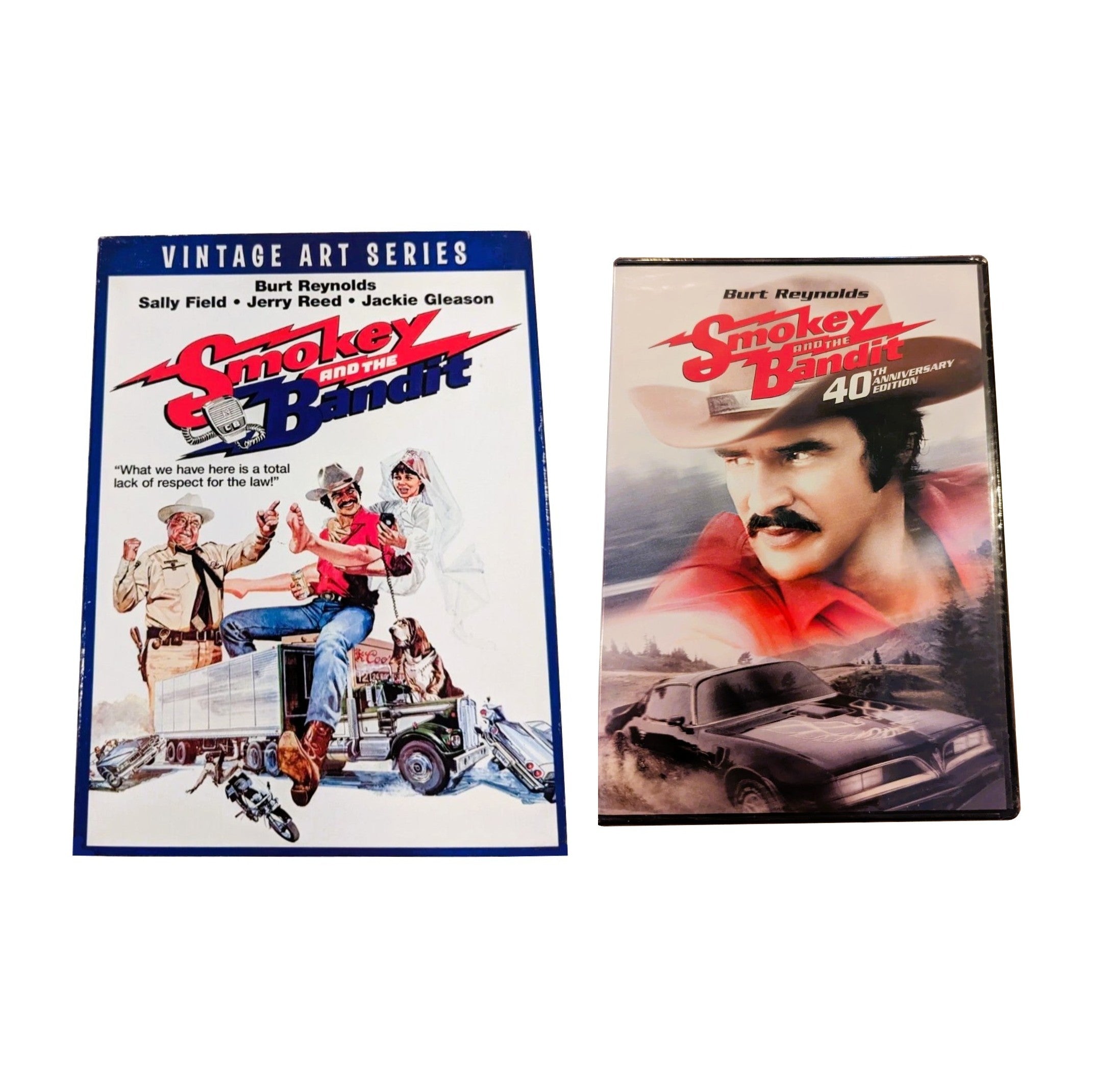 SMOKEY AND THE BANDIT (1977) DVD (2018, Universal) with Collectible Vintage Art Series Slipcover