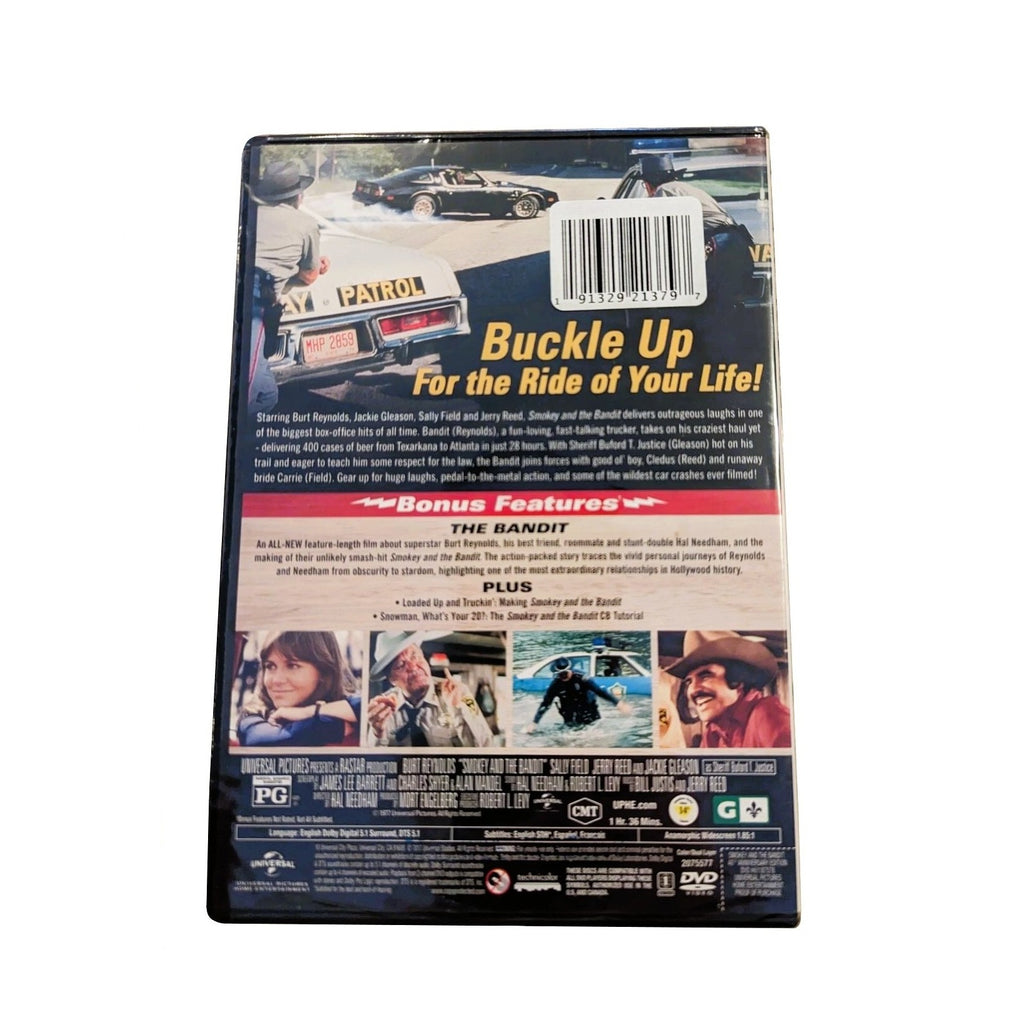 SMOKEY AND THE BANDIT (1977) DVD (2018, Universal) with Collectible Vintage Art Series Slipcover