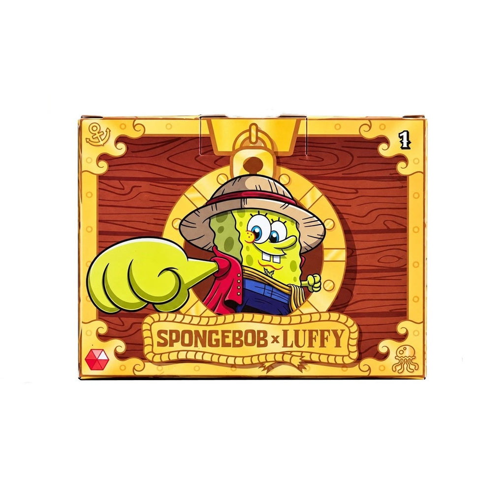 SpongeBob Squarepants x One Piece- SpongeBob Squarepants/Monkey D. Luffy- McDonald's Toy No. 1