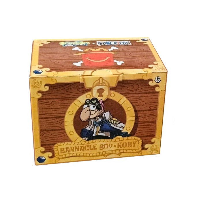 SpongeBob Squarepants x One Piece- Barnacle Boy/Koby- McDonald's Toy No. 6