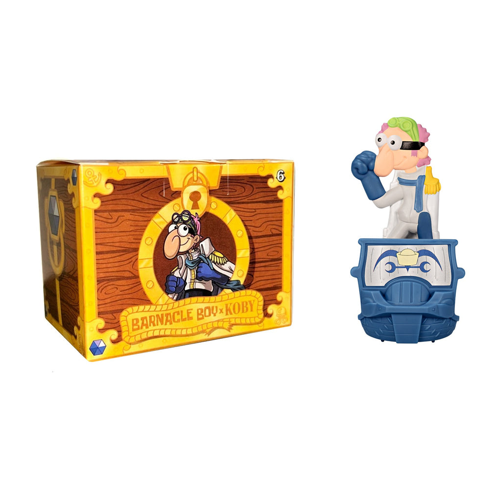 SpongeBob Squarepants x One Piece- Barnacle Boy/Koby- McDonald's Toy No. 6