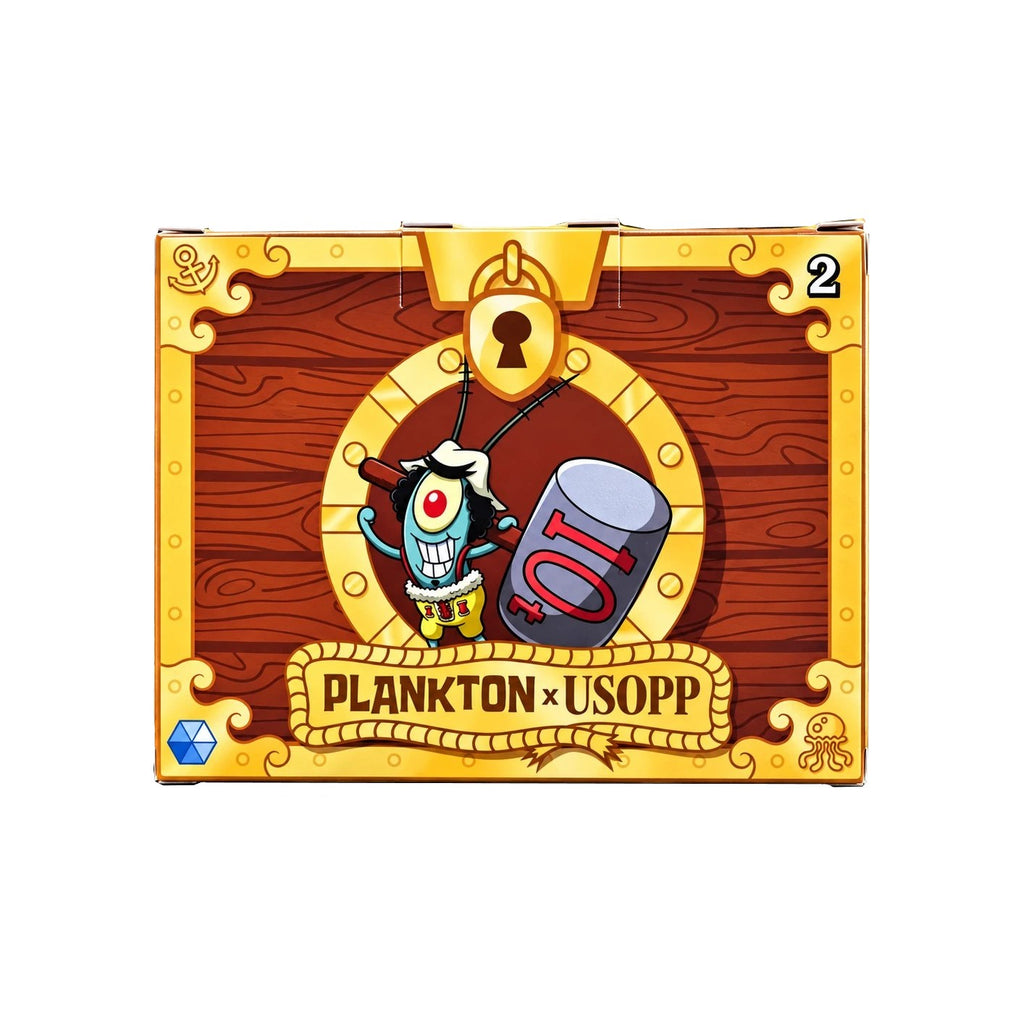 SpongeBob Squarepants x One Piece- Plankton/Usopp- McDonald's Toy No. 2