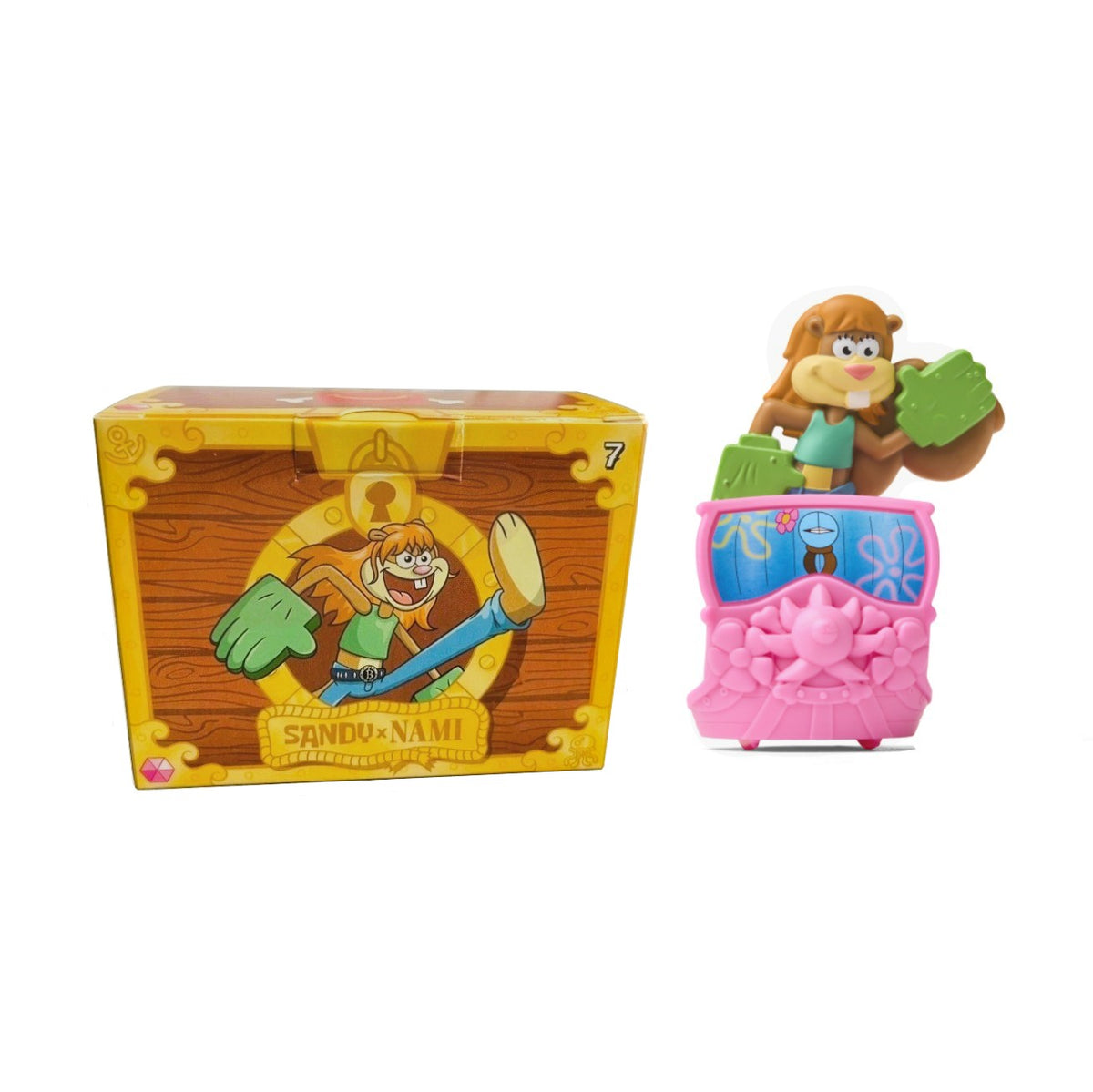 SpongeBob Squarepants x One Piece- Sandy/Nami- McDonald's Toy No. 7