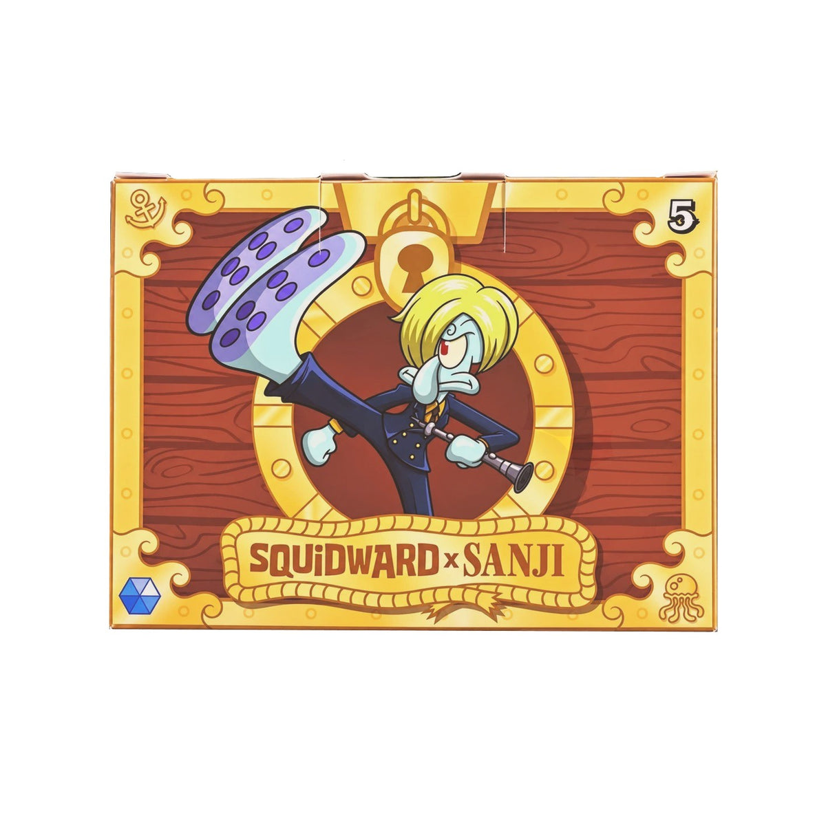 SpongeBob Squarepants x One Piece- Squidward/Sanji- McDonald's Toy No. 5