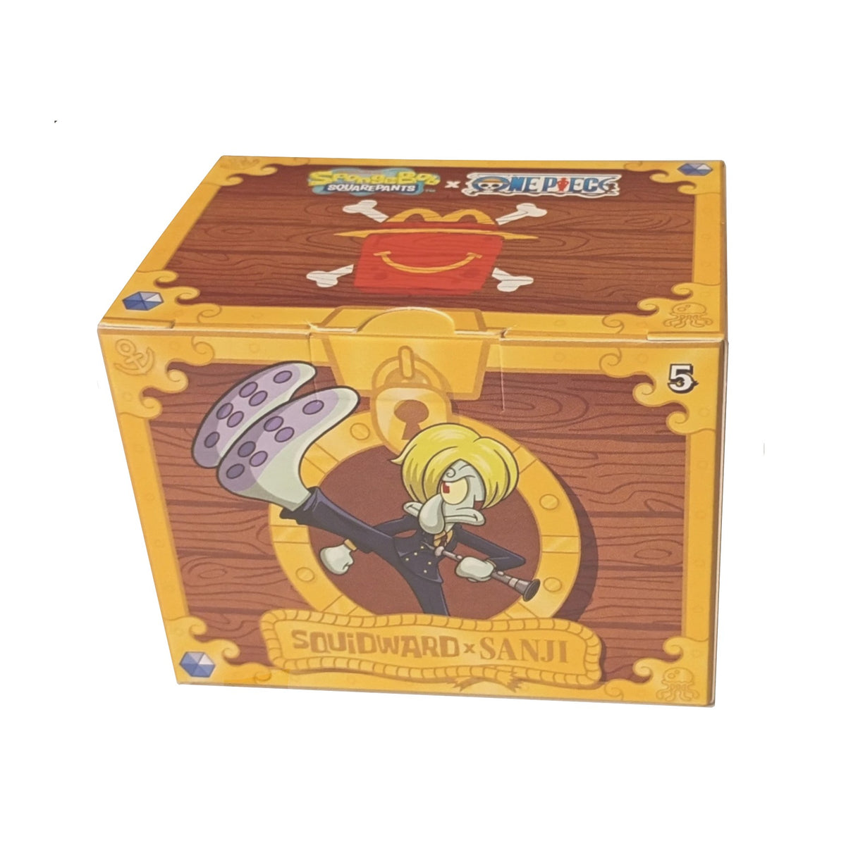 SpongeBob Squarepants x One Piece- Squidward/Sanji- McDonald's Toy No. 5