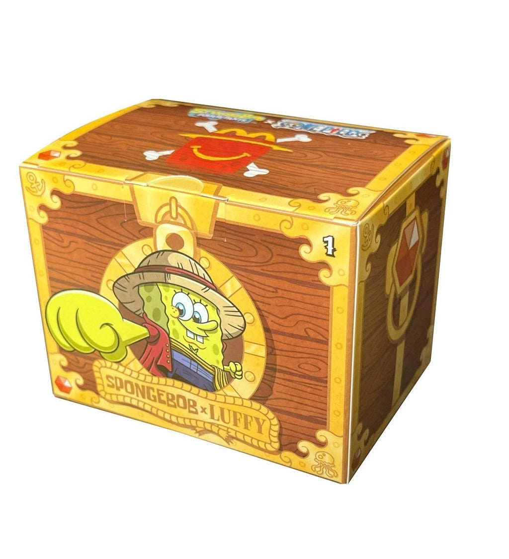 SpongeBob Squarepants x One Piece- SpongeBob Squarepants/Monkey D. Luffy- McDonald's Toy No. 1